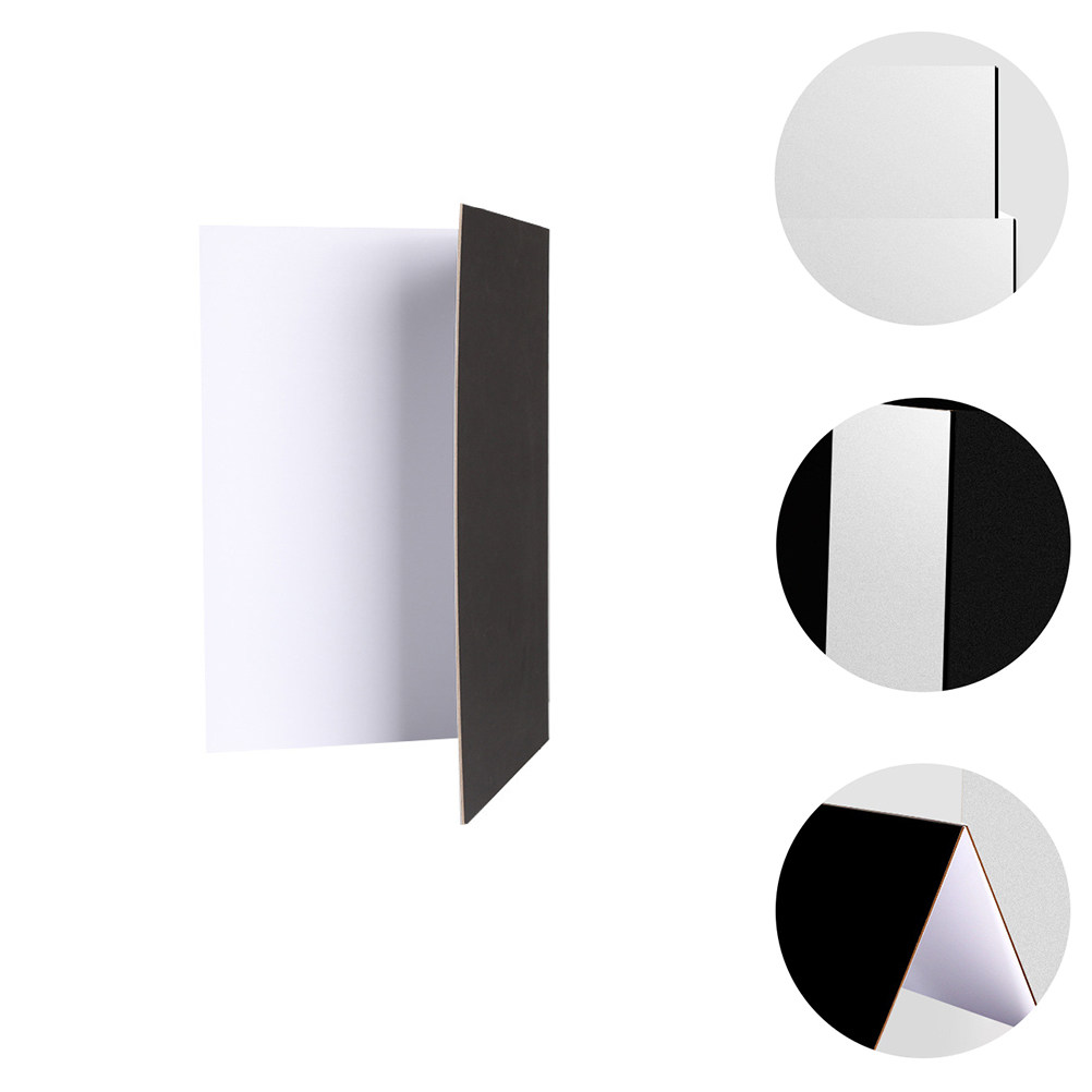 Photography Lighting Reflector - Black White Collapsible Reflector Board Photography