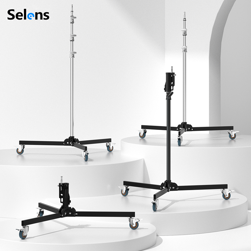 Photography Led Lighting Kit - Selens Professional Heavy Duty Stainless Steel