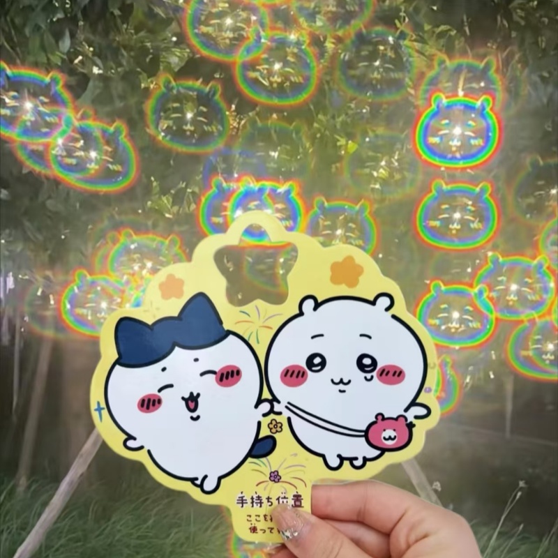 Good Lighting In Photography - Chiikawa Sparkler Diffraction Glasses Filter Card