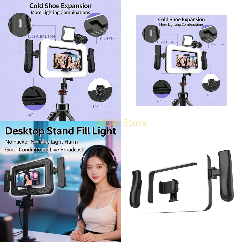 Photography Lighting Design - Adjustable Brightness Color Temperature Rings Light