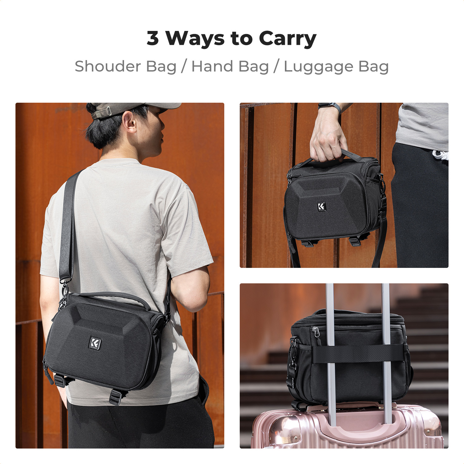 K&F CONCEPT Lightweight Tough  - Photography Lighting Equipment Bags 评论和价格
