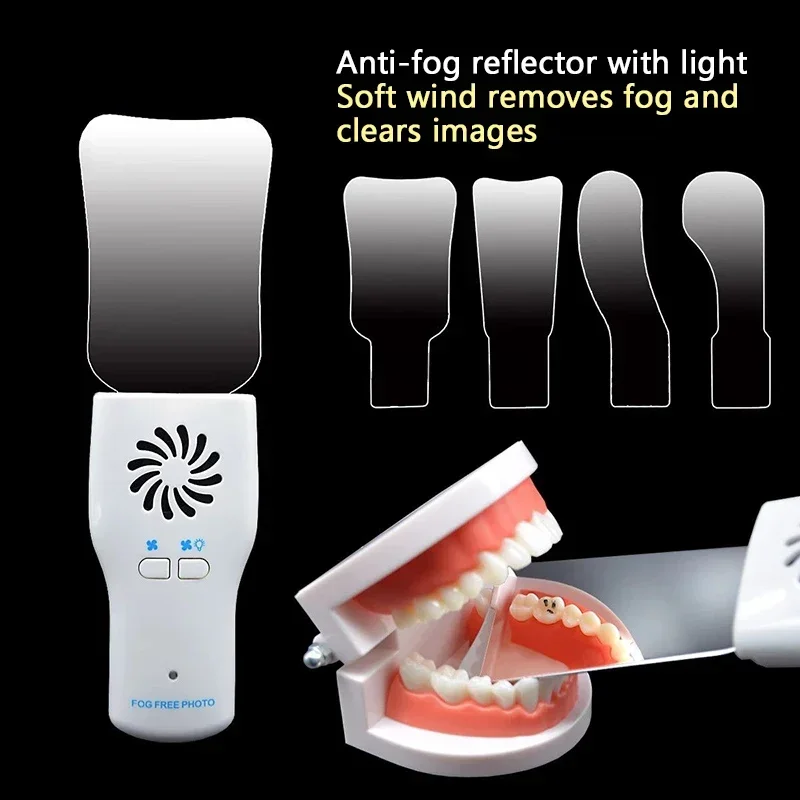 Orthodontic Mirror with Light, - Photography Lighting Reflector 评论和价格