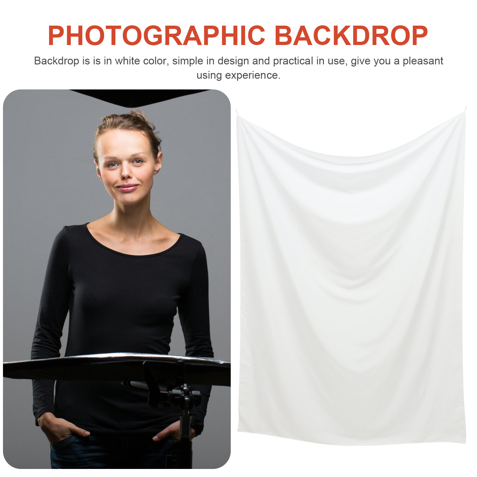 White Photo Backdrop Premium P - Photography Lighting Weight Bags 评论和价格
