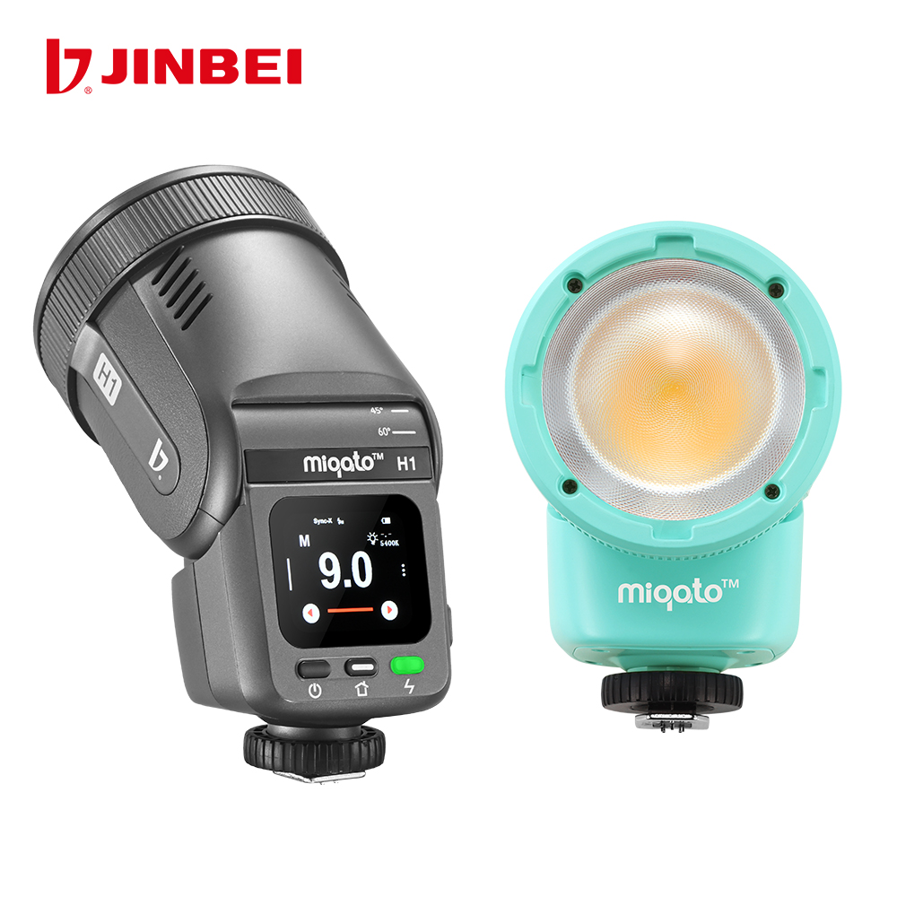 JINBEI H1 LED Camera Flash Out - Good Lighting In Photography 评论和价格