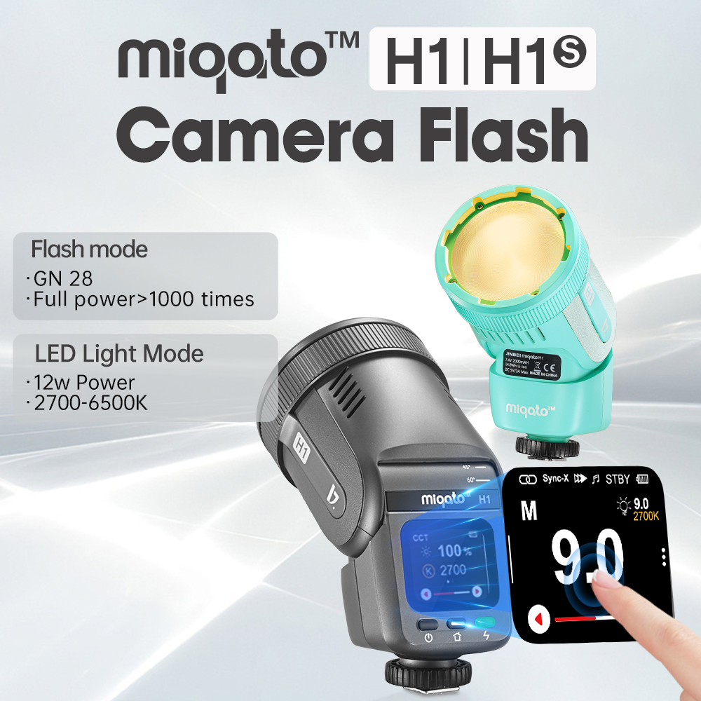 JINBEI H1 LED Camera Flash Out - Good Lighting In Photography 评论和价格