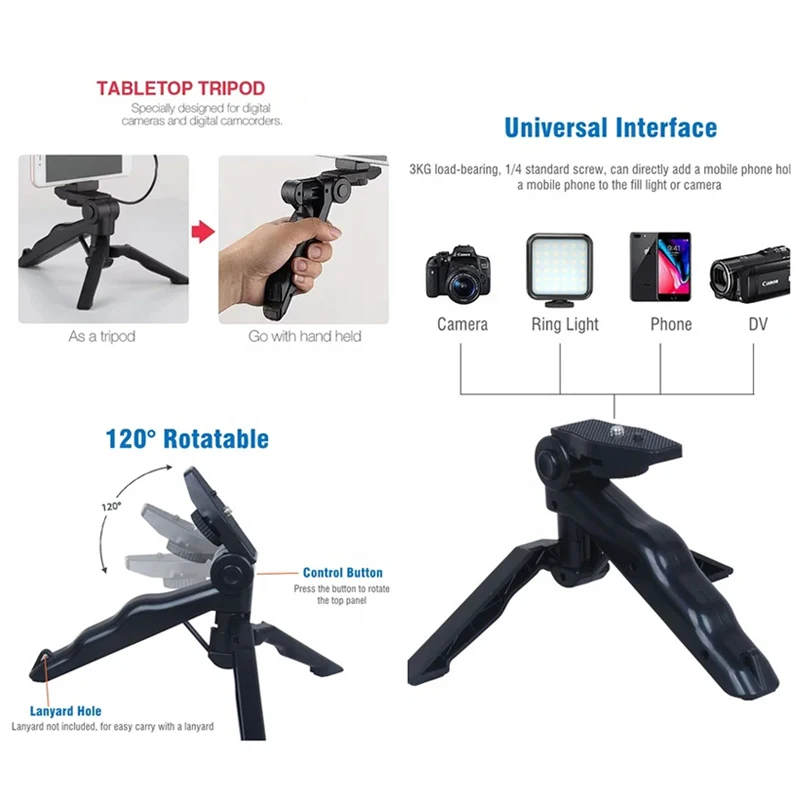 Smartphone Vlogging Kit With T - Photography Led Lighting Kit 评论和价格