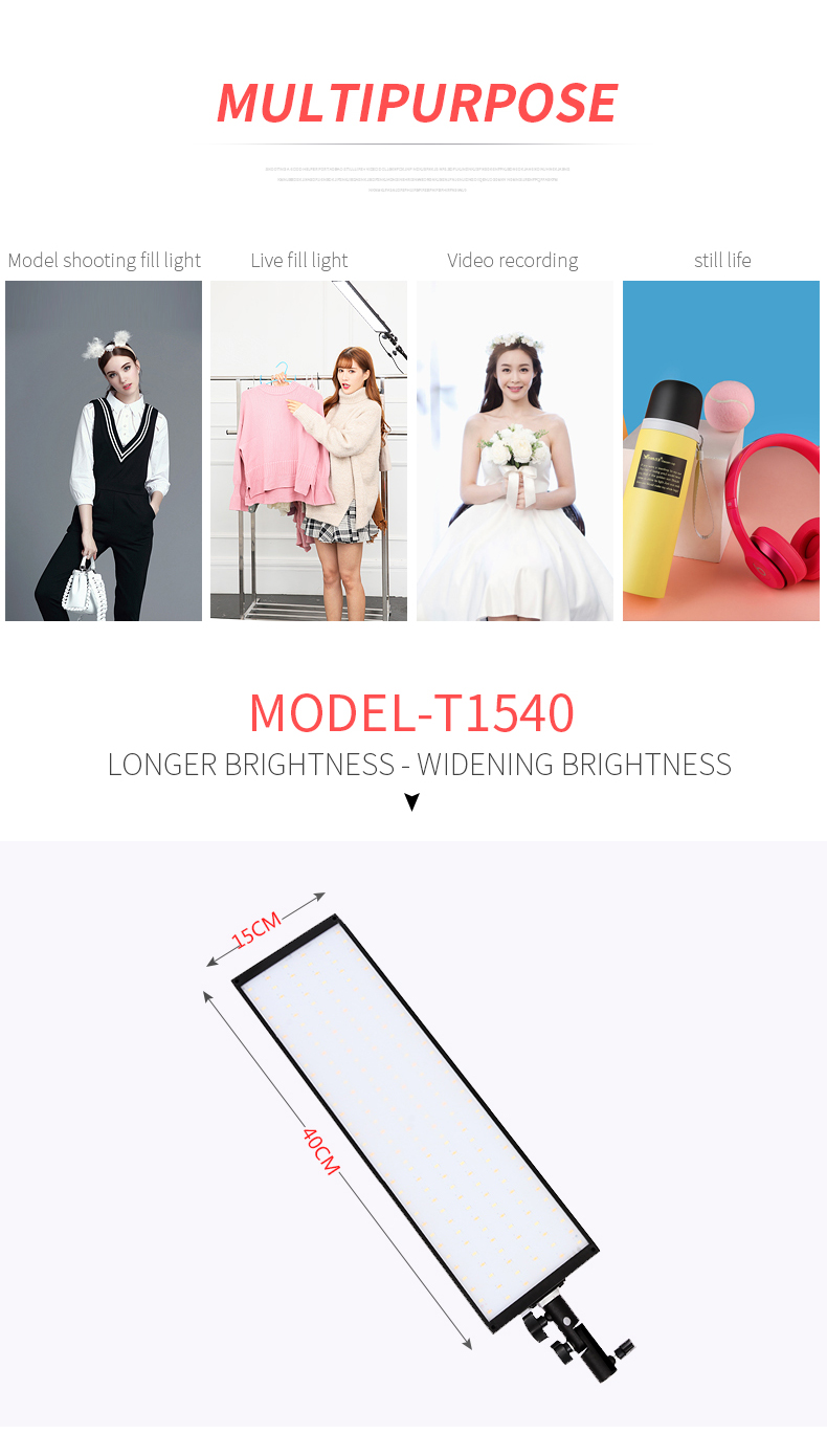 40CM 72W 3200K-5500K Photo Stu - Photography Lighting Kits 评论和价格