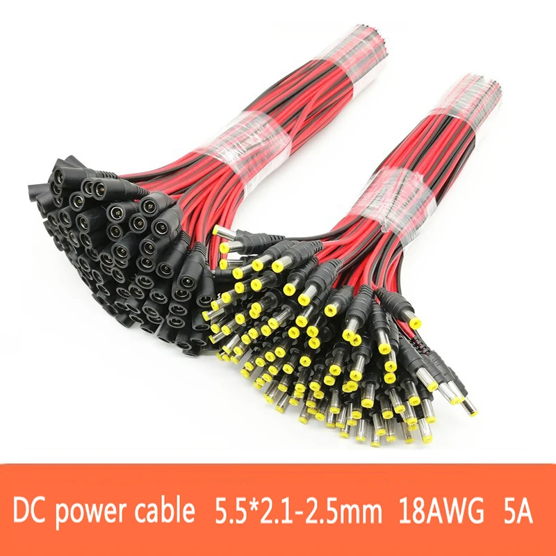 18 AWG Male Female Power DC Co - Photography Led Lighting Kit 评论和价格