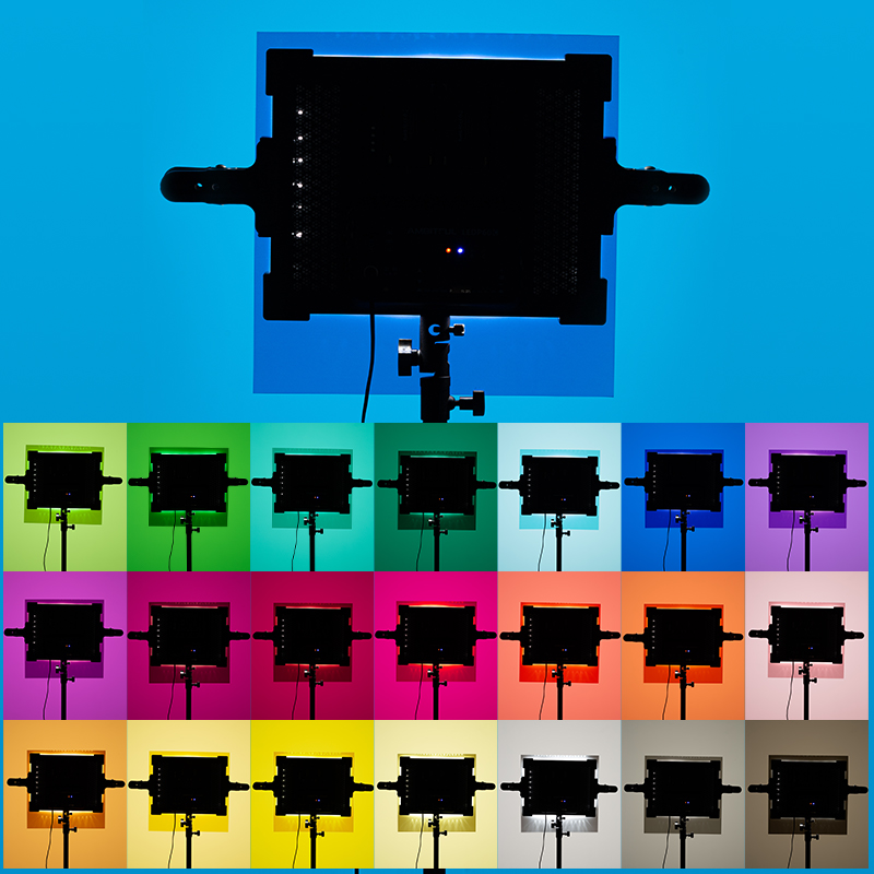 Color Gel Filter Film + Carryi - Photography Led Lighting Kit 评论和价格