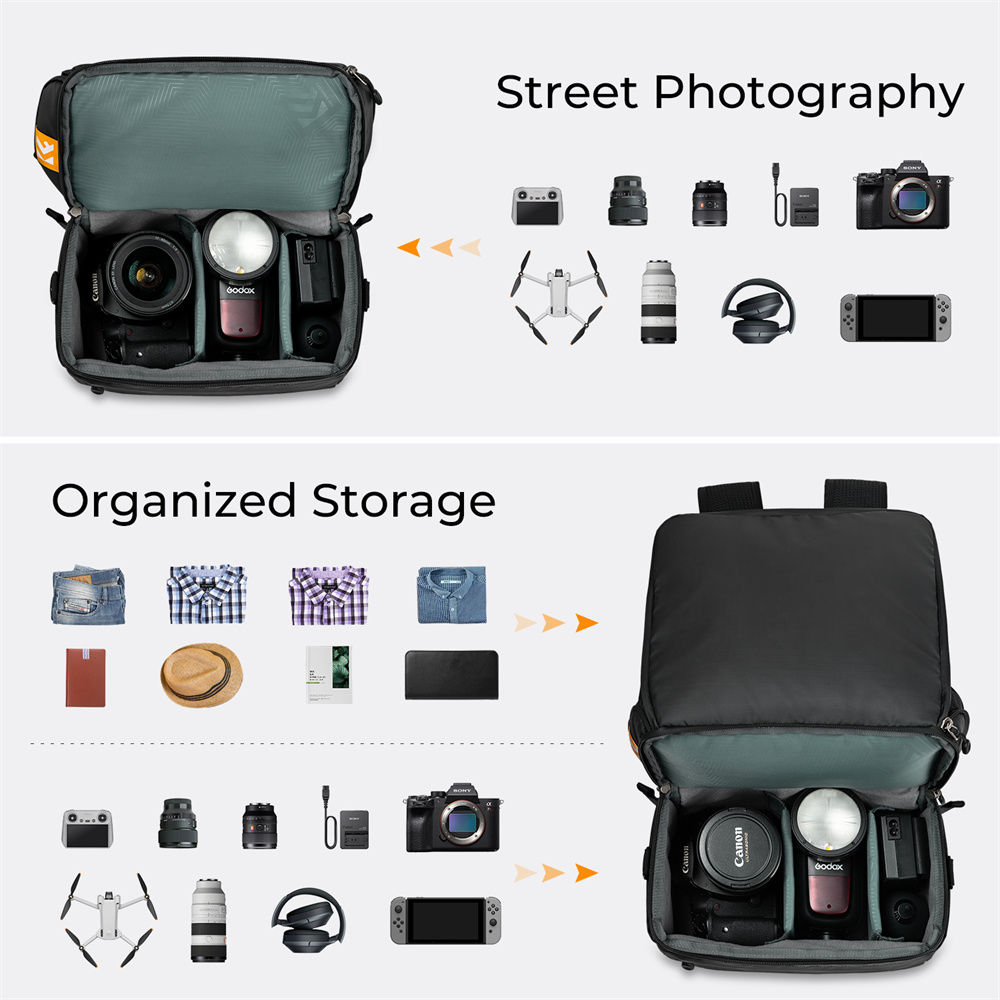 K&F CONCEPT 22L Camera Backpac - Photography Lighting Equipment Bags 评论和价格