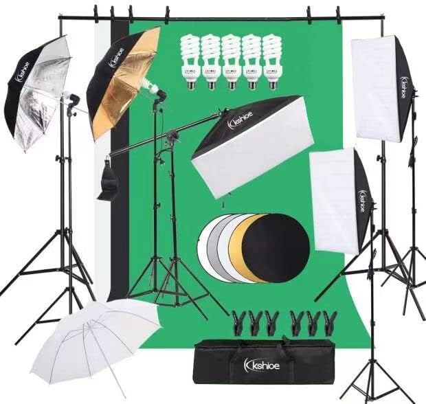 Photography Lighting Kit, Ligh - Photography Lighting And Backdrop Kits 评论和价格