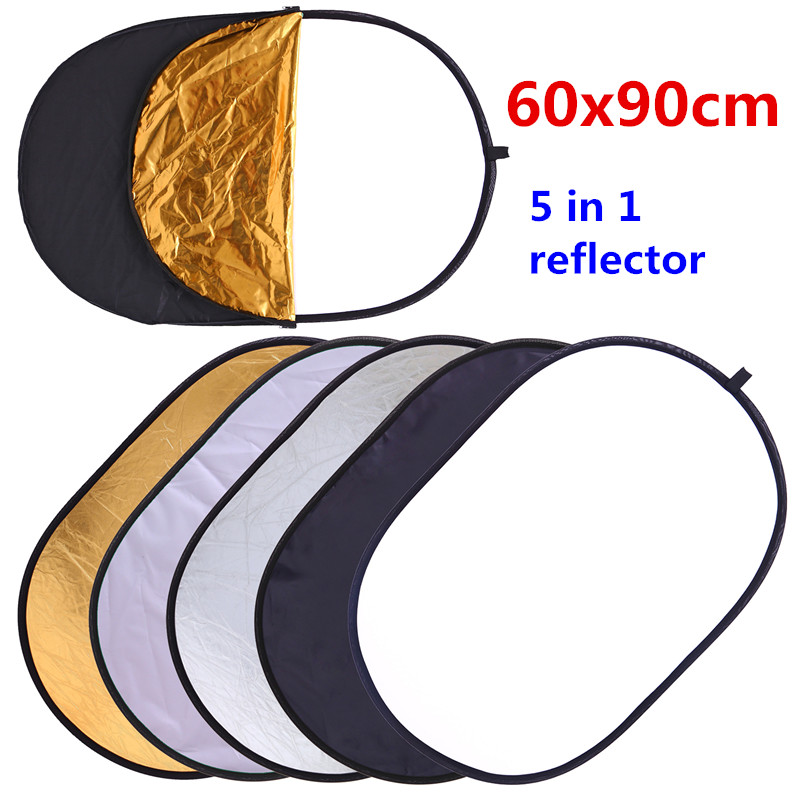 RYH 60x90cm 24''x35'' 5 in 1 M - Photography Lighting Reflector 评论和价格