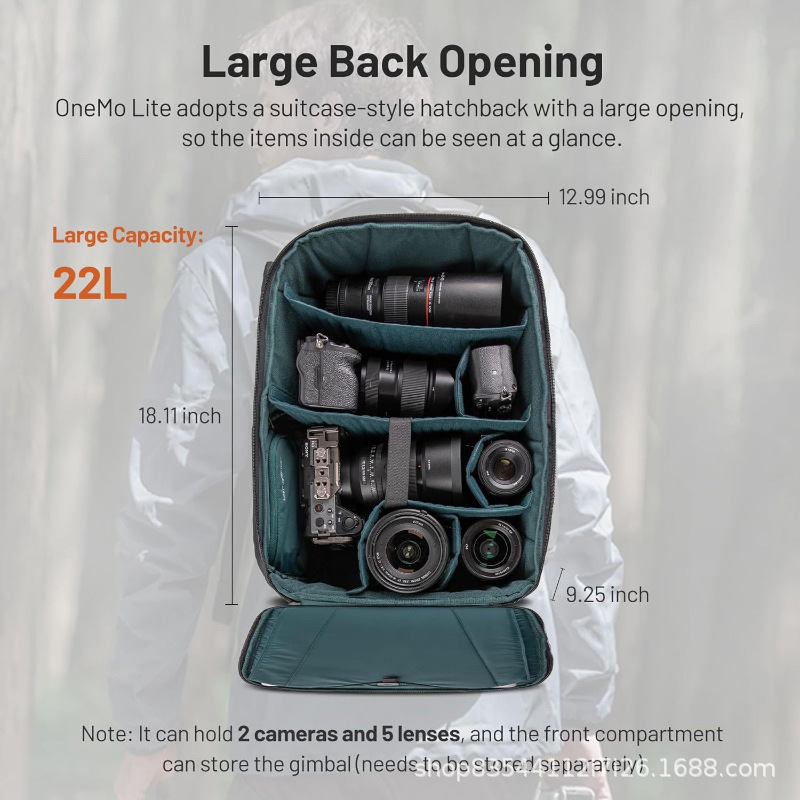New Camera Bag Large Capacity  - Photography Lighting Equipment Bags 评论和价格