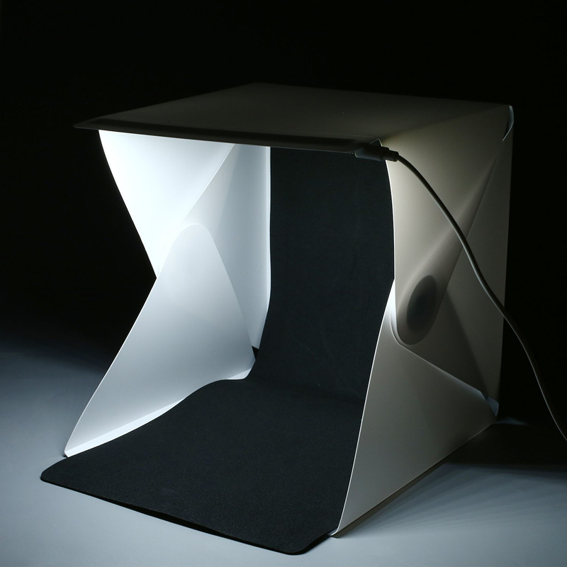 Portable Mini Photo Studio Box - Photography Lighting And Backdrop Kits 评论和价格