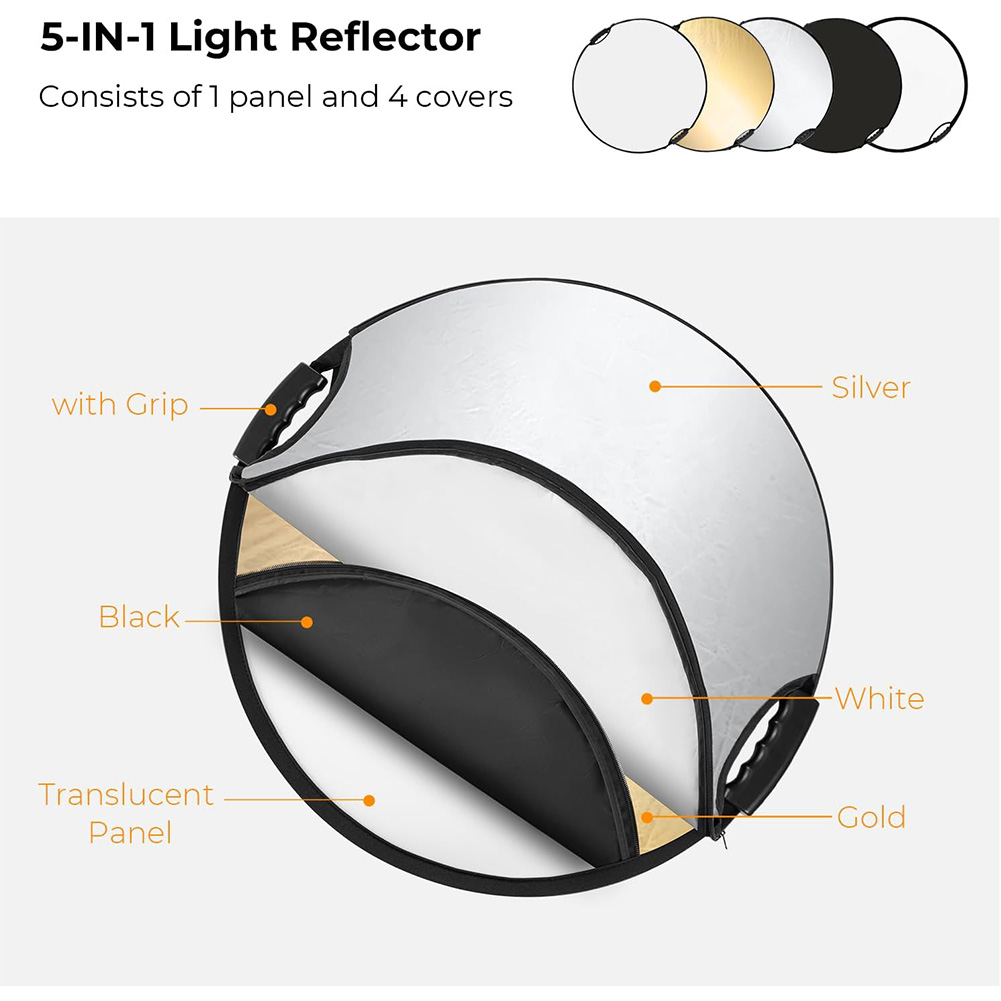 MYOBO Reflector Photography Co - Photography Lighting Reflector 评论和价格
