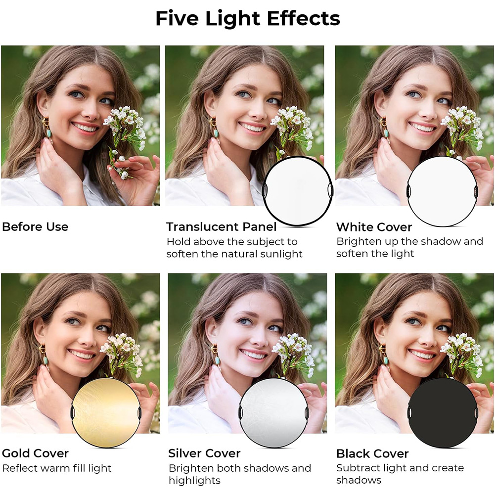 MYOBO Reflector Photography Co - Photography Lighting Reflector 评论和价格