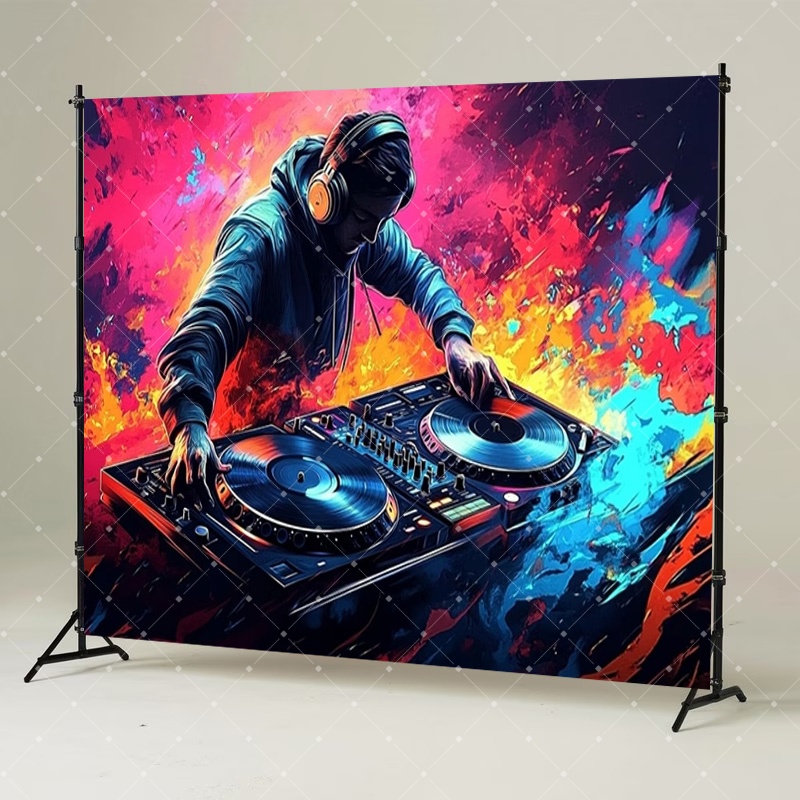 Hip Hop Music DJ Party Decorat - Photography Lighting Reflector 评论和价格