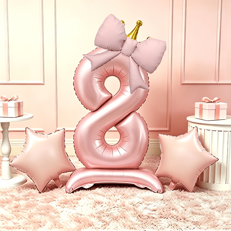 Light Luxury Pink 3D Balloons  - Photography Lighting Kits 评论和价格