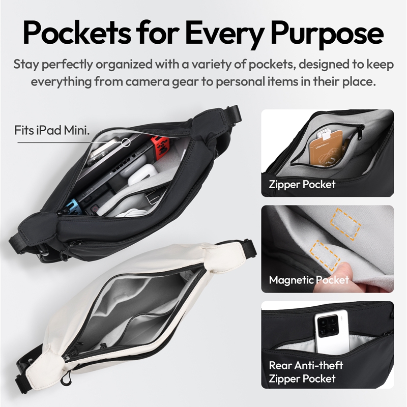 Ulanzi HMN1 Lunar Sling Bag Wh - Photography Lighting Equipment Bags 评论和价格