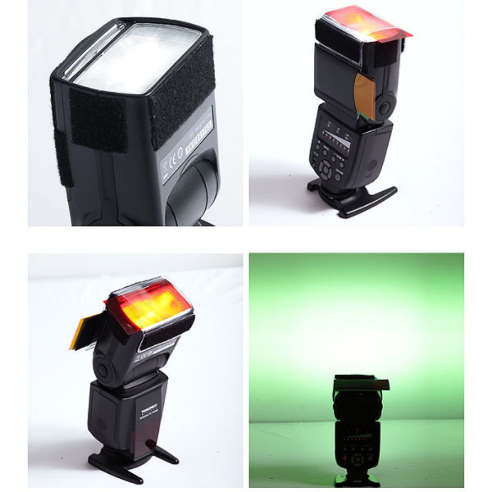 12 Colors Camera Flash Gels Li - Photography Lighting Kits 评论和价格
