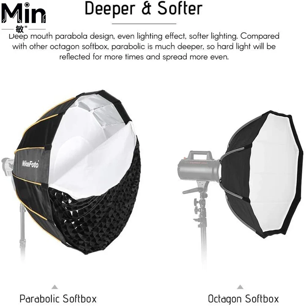 35inch 90cm Quick Set-up Foldi - Photography Umbrella Lighting Setup 评论和价格