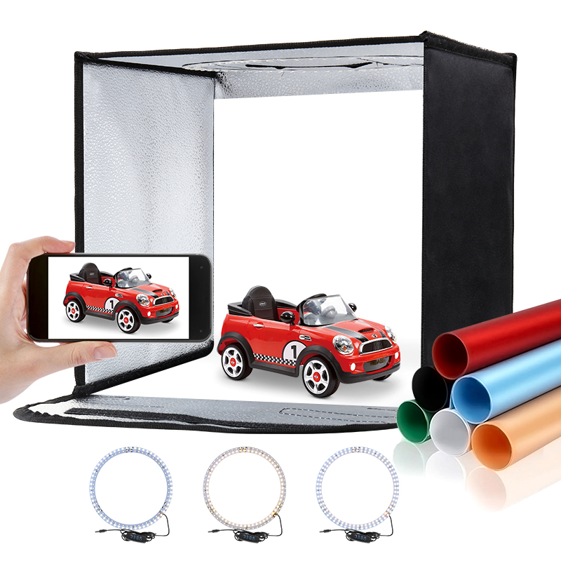 11.8x11.8inch Fold Photo Studi - Photography Lighting Kits 评论和价格