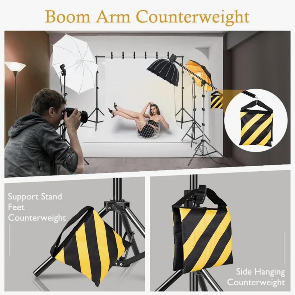 Striped Photography Sandbag He - Photography Lighting Weight Bags 评论和价格