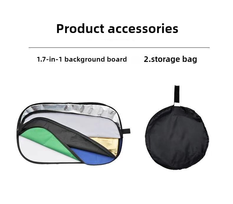 60 90 100cm Portable Collapsib - Photography Lighting Reflector 评论和价格