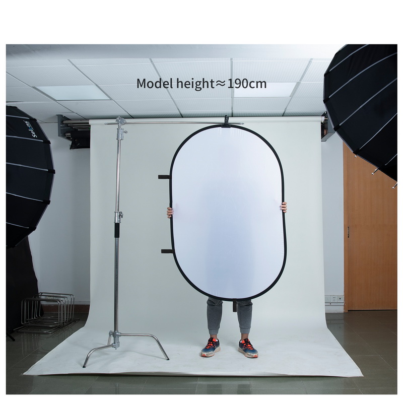 100X150CM Foldable Oval Reflec - Photography Lighting Reflector 评论和价格
