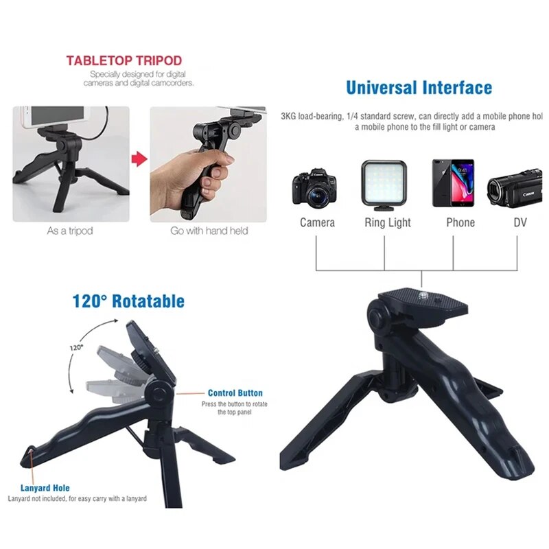 Smartphone Vlogging Kit With T - Photography Led Lighting Kit 评论和价格