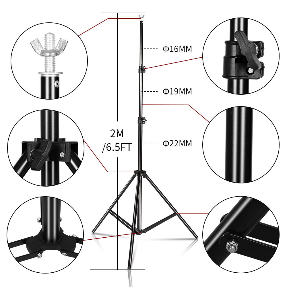 Backdrop Stand Photo Backgroun - Photography Lighting Weight Bags 评论和价格